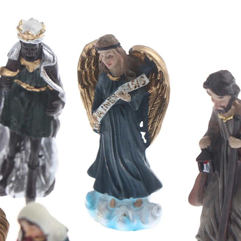 Nativity Scene 11-Piece Set Classic Home Decor Ornaments