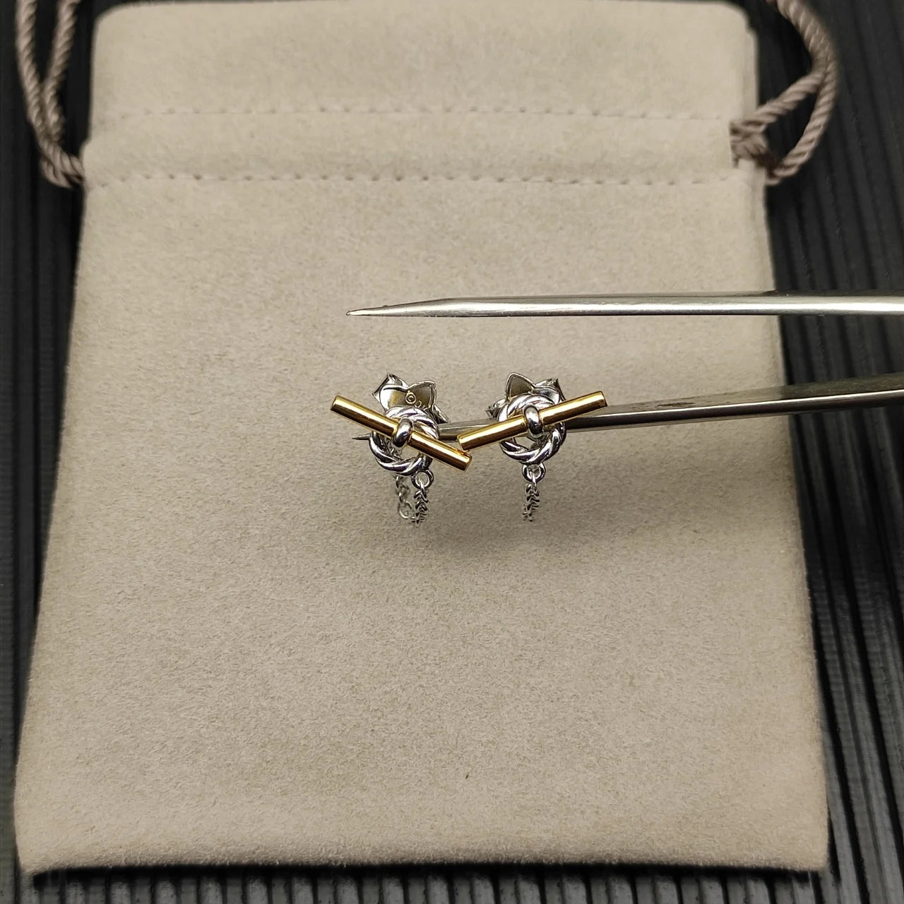 NONECN Earrings Metal Stud Fashion Gift Accessory Elegant