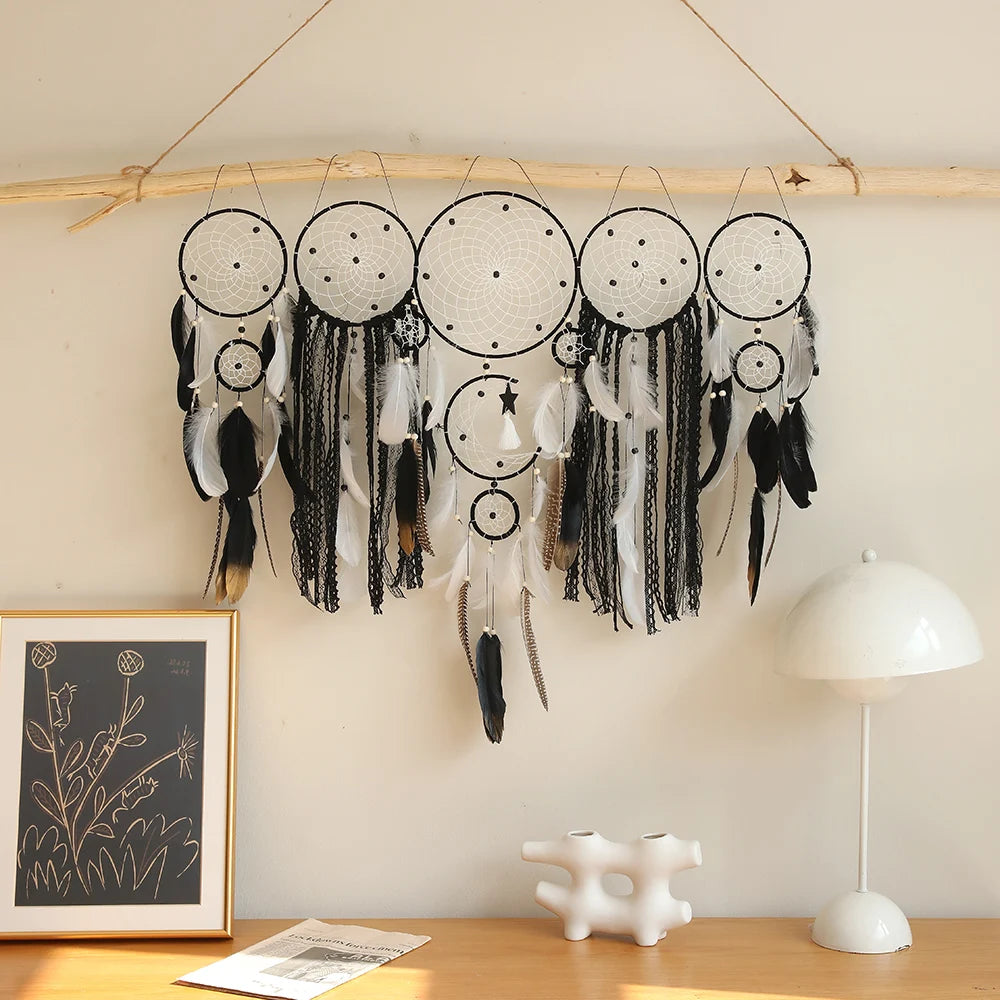 Dreamcatcher Set Bohemian Metal Wall Hanging Decor Collection