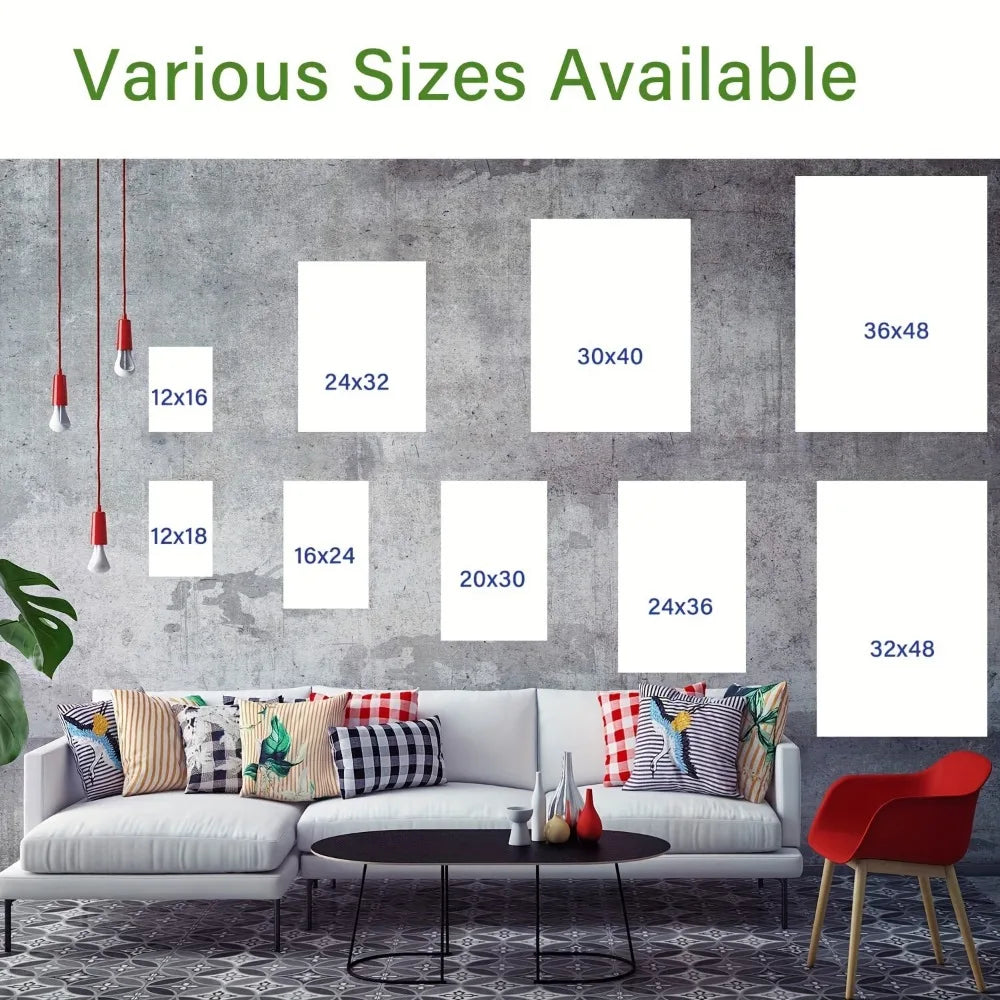 Canvas Mural Wood Frame Last Supper Artwork For Home Decor