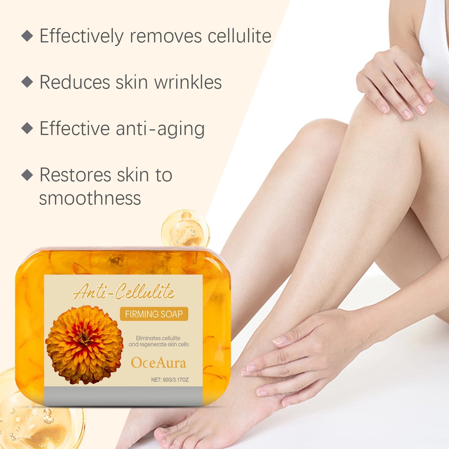 OceAura Body Bathing Soap Hydrating Formula For Soft Skin