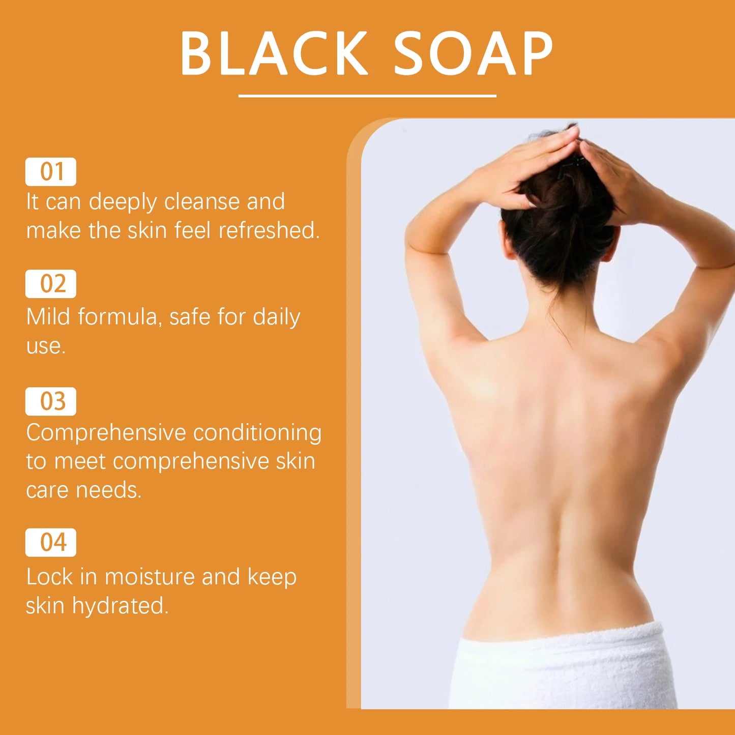 OceAura Body Cleaning Soap Moisturizing with Coconut Oil