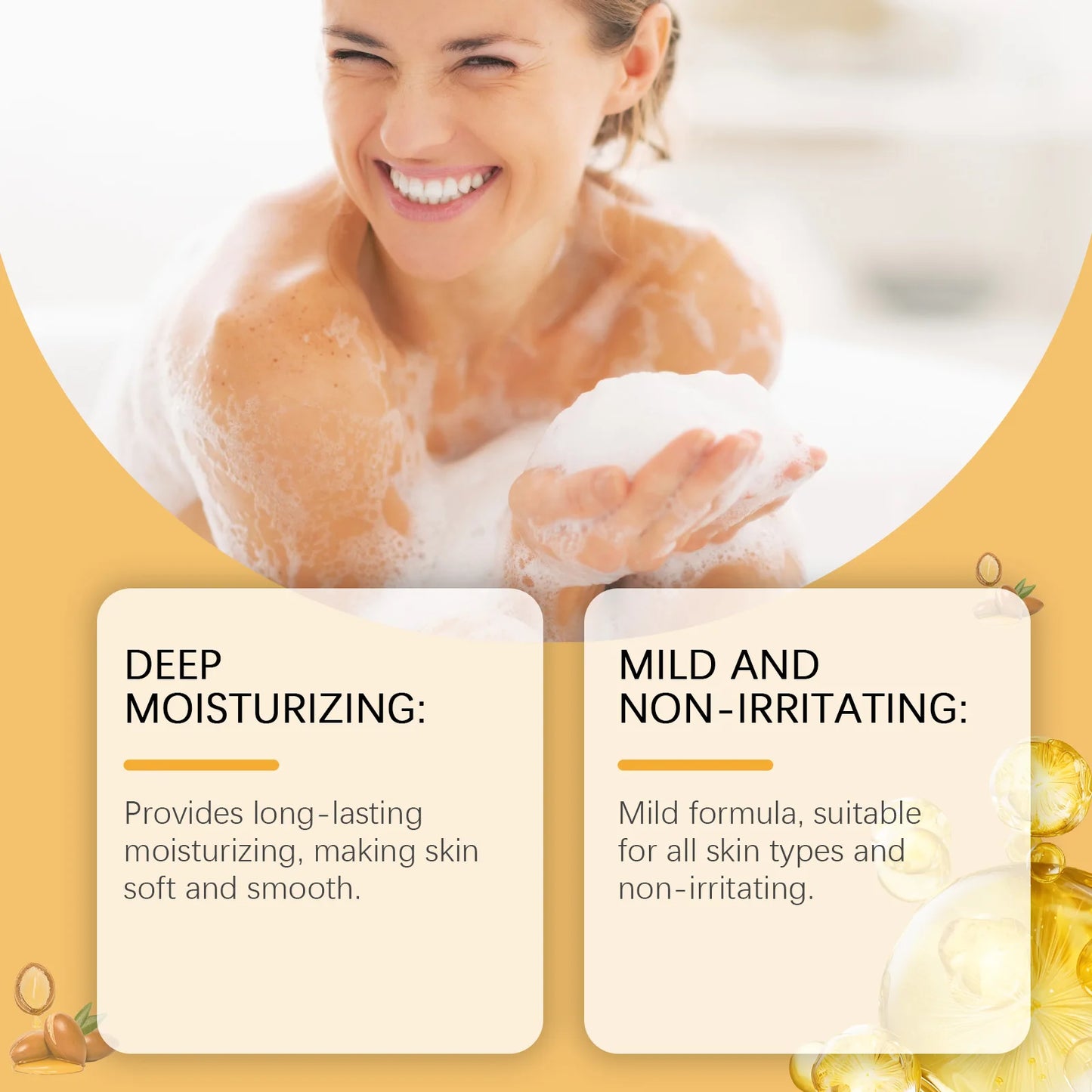 OceAura Soap Gentle Cleaning Pore Dirt Removal Moisturizing