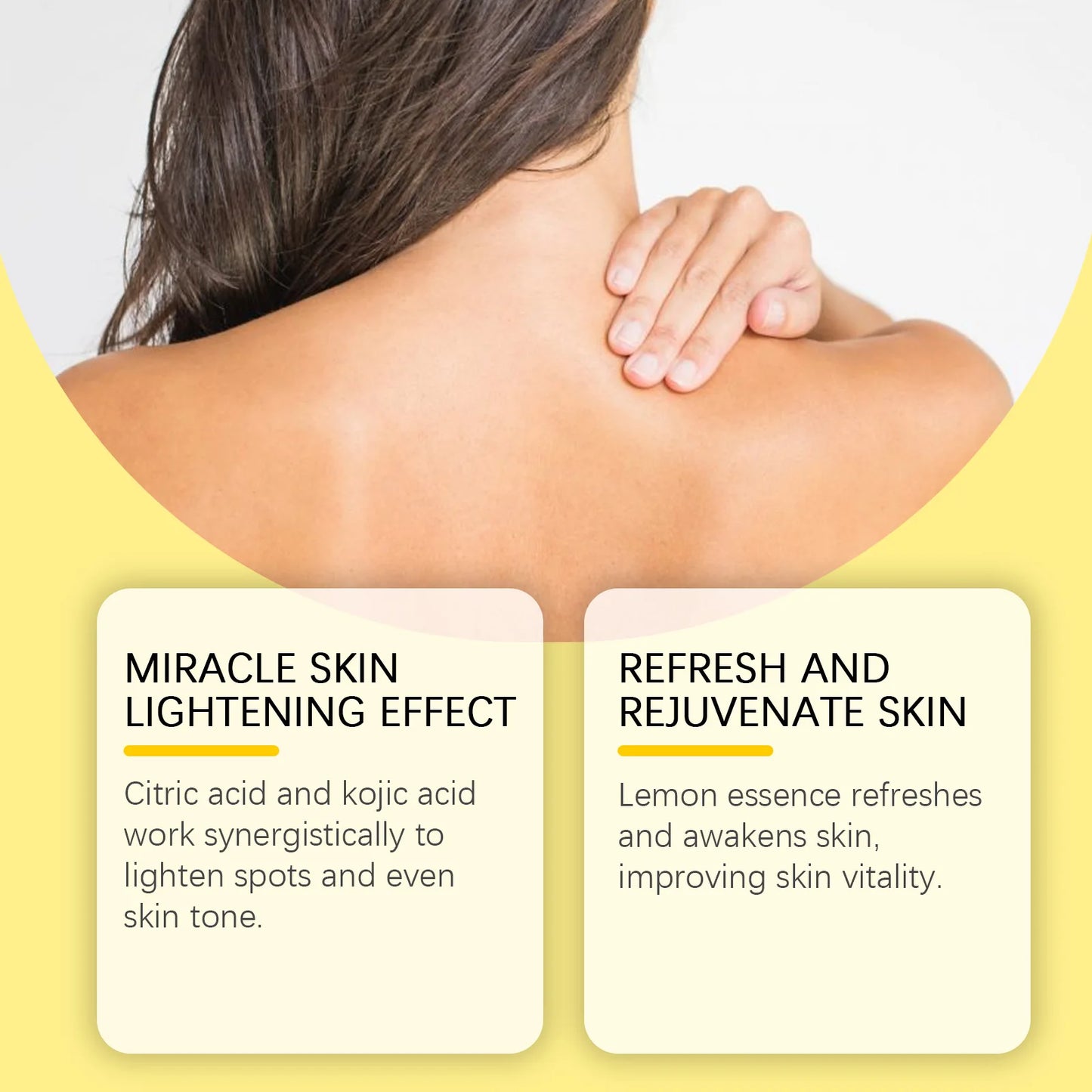 Soap OceAura Lemon Turmeric Kojic Acid for Dark Spots