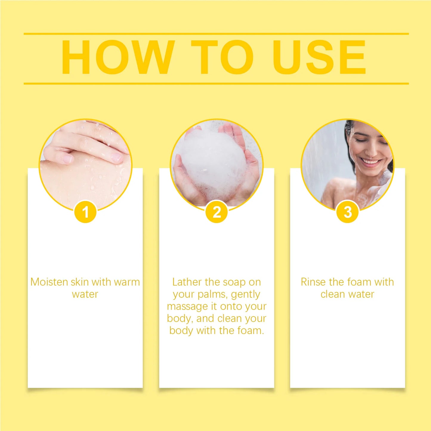 Soap OceAura Lemon Turmeric Kojic Acid for Dark Spots