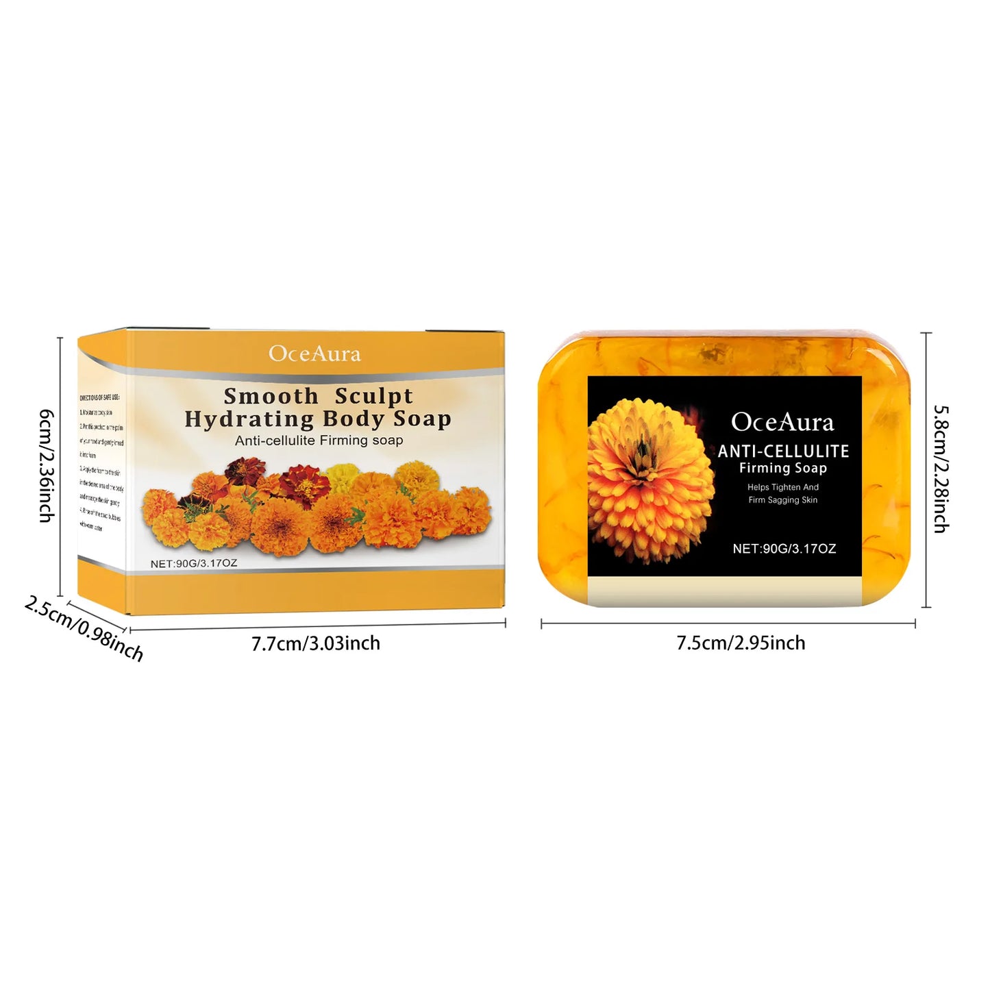 OceAura Soap Gentle Cleaning Pore Dirt Removal Moisturizing