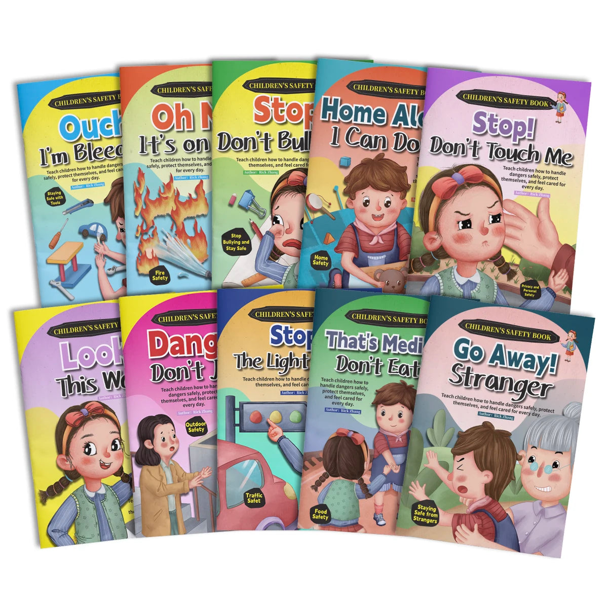 Zhidian Body Safety Books for Kids Boundaries and Safety