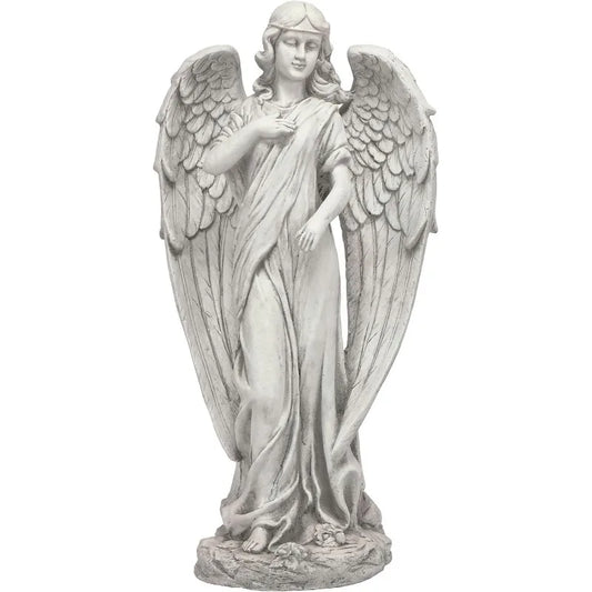 Angel Statue Indoor Outdoor Garden Decor Calming Guardian