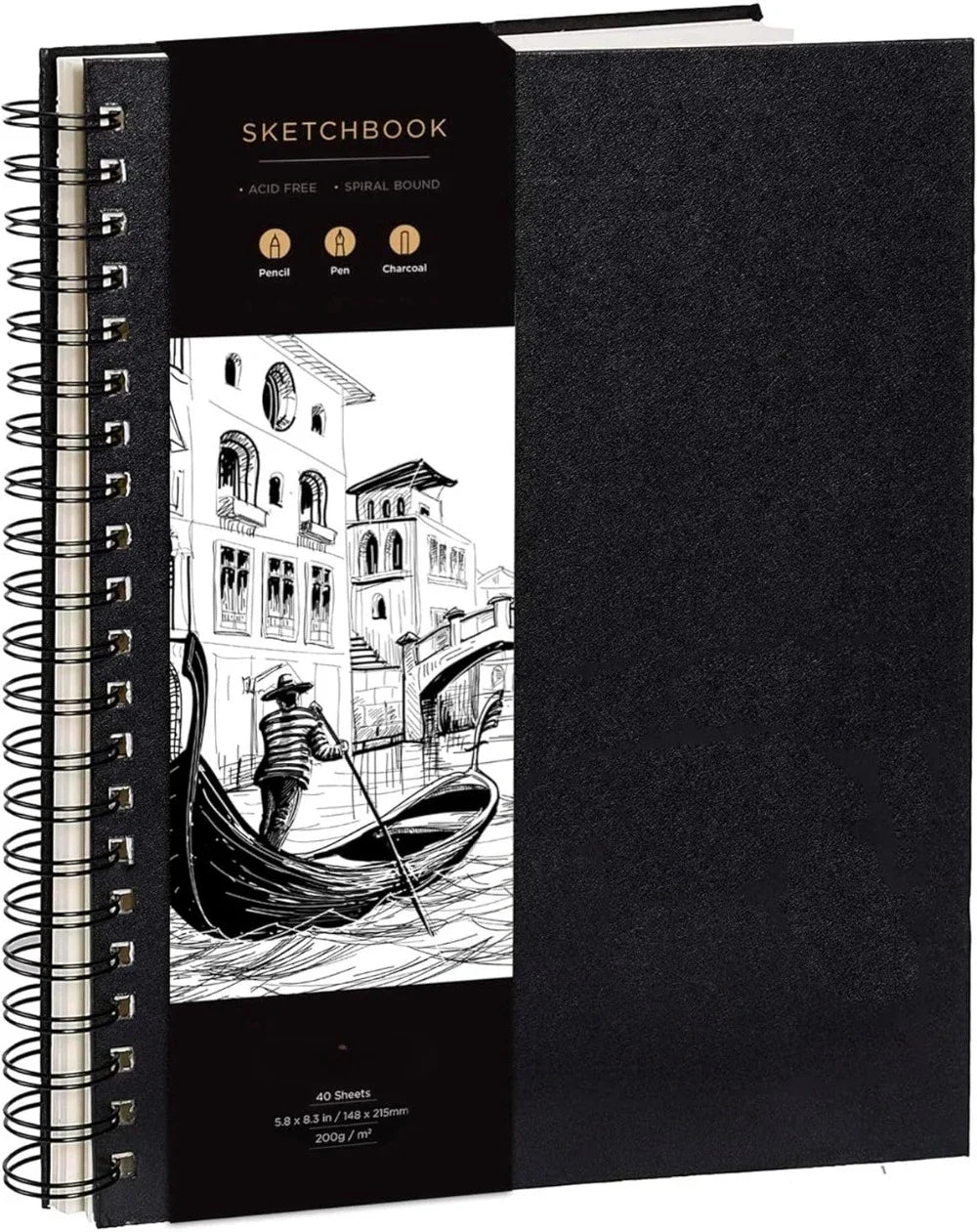 Sketchbook Hardcover 200GSM Paper For Mixed Media Art