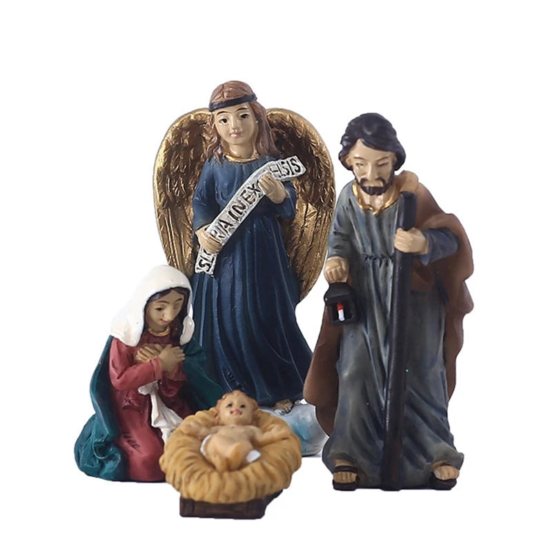 Nativity Scene 11-Piece Set Classic Home Decor Ornaments