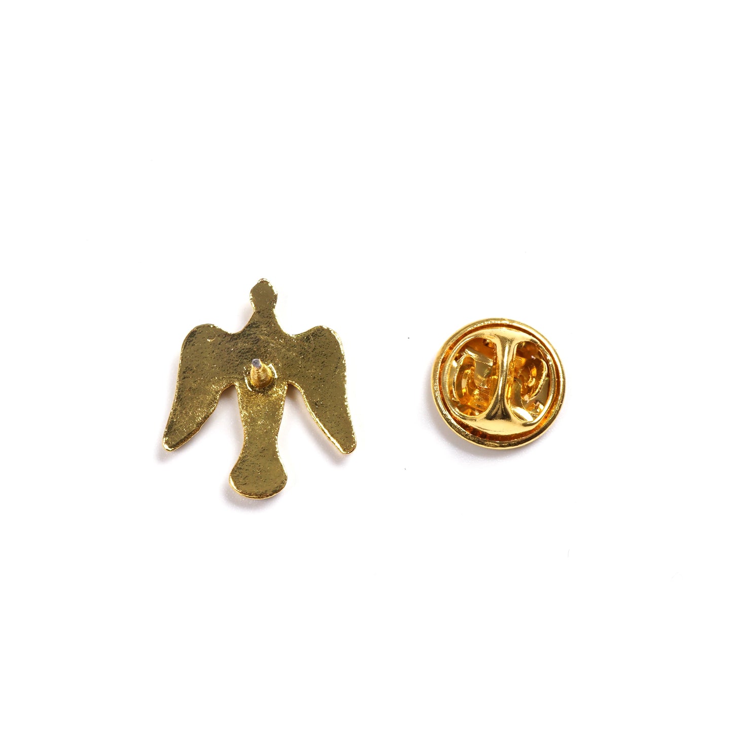 BESTPARTYFAVORS Gold Plated Holy Spirit Dove Lapel Pin