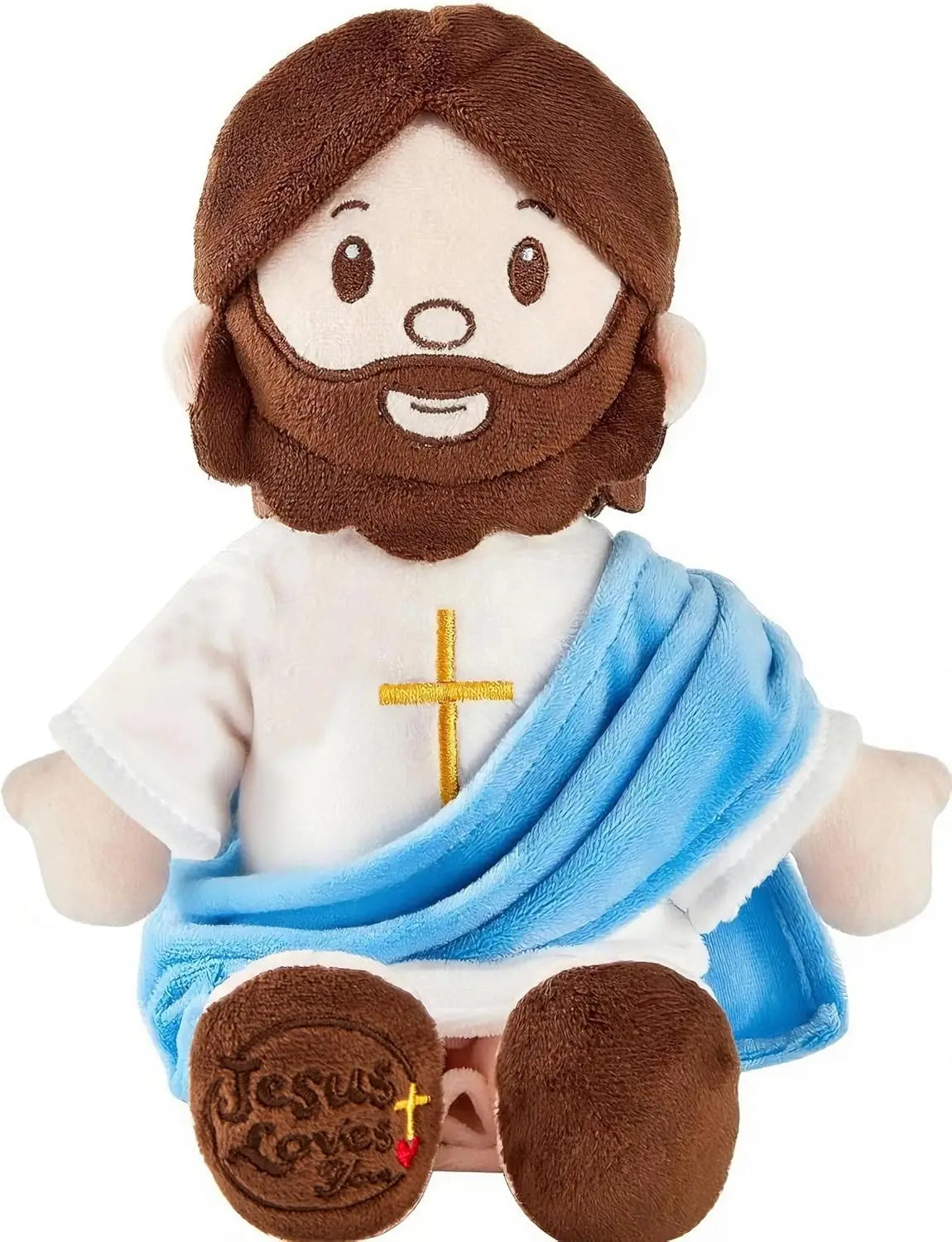 Plush Doll Religious Jesus Christening Gift Cotton