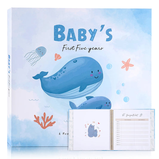 Baby Memory Book Animal Theme Keepsake Journal For Baby Growth