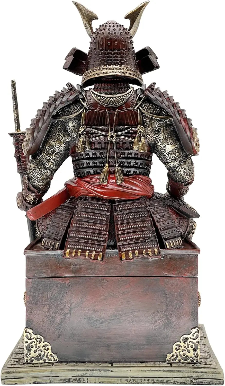 Statue Resin Medieval Samurai Undead Warrior Figurine