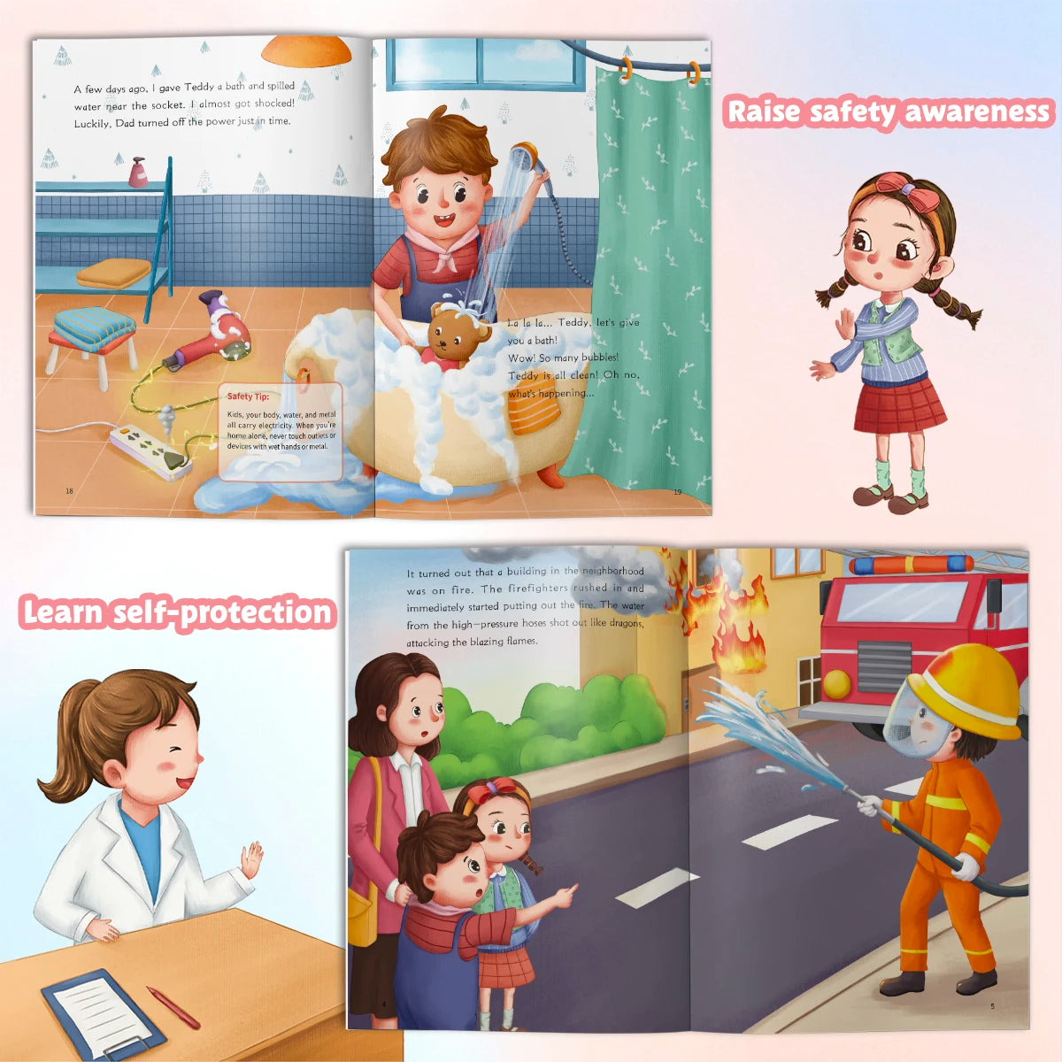 Zhidian Body Safety Books for Kids Boundaries and Safety
