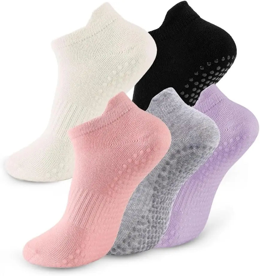 Yoga Socks Non Slip Grip For Women Premium Comfort