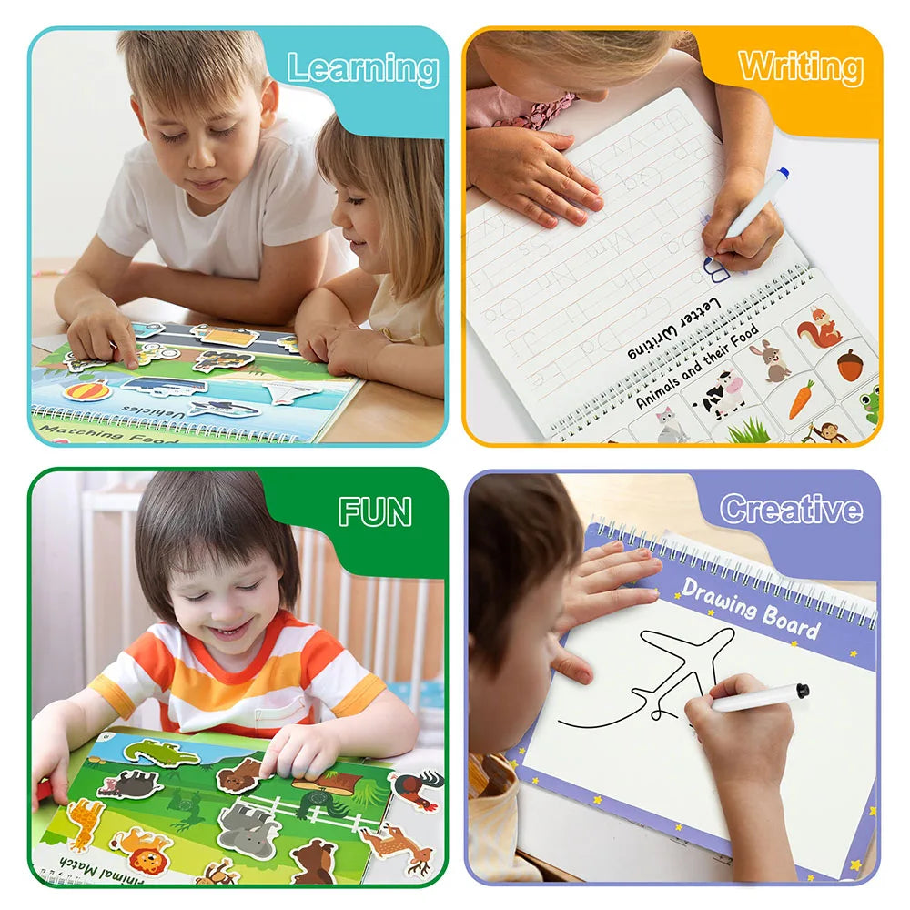 Busy Book Autism Sensory Activities for Toddlers and Preschoolers