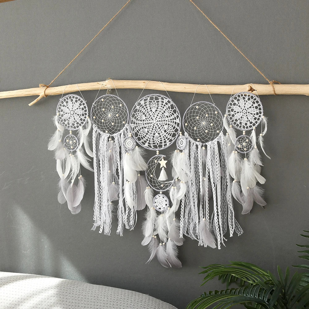 Dreamcatcher Set Bohemian Metal Wall Hanging Decor Collection