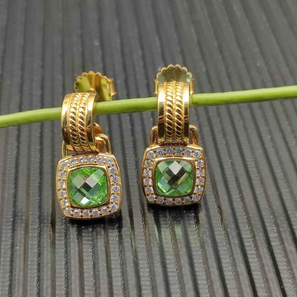 NONECN Earrings Metal Stud Fashion Gift Accessory Elegant