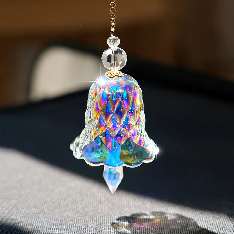 Wind Chime Crystal Glass Sun Catcher Pendant Ornament