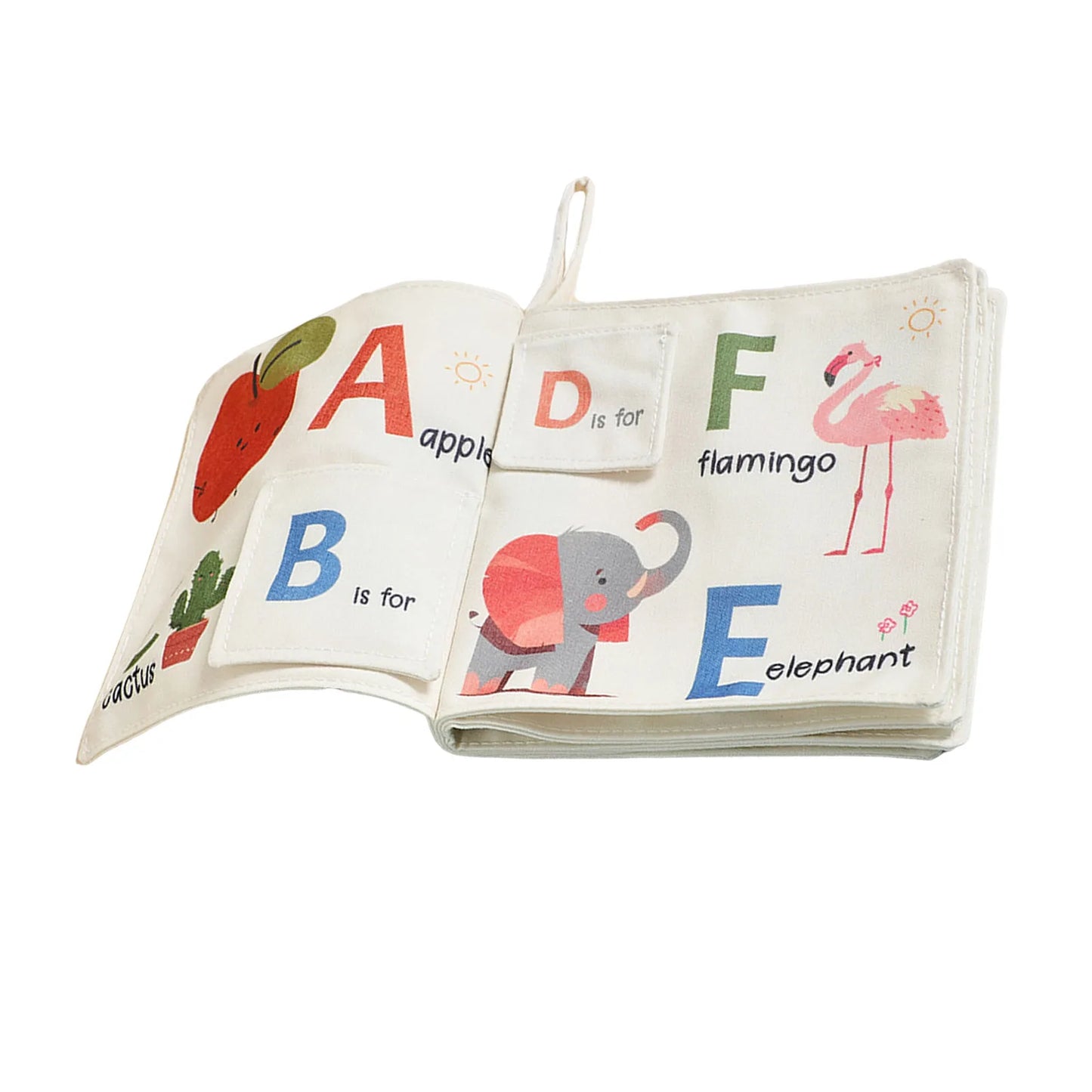 Soft Baby Book Interactive Teething Activity For Infants
