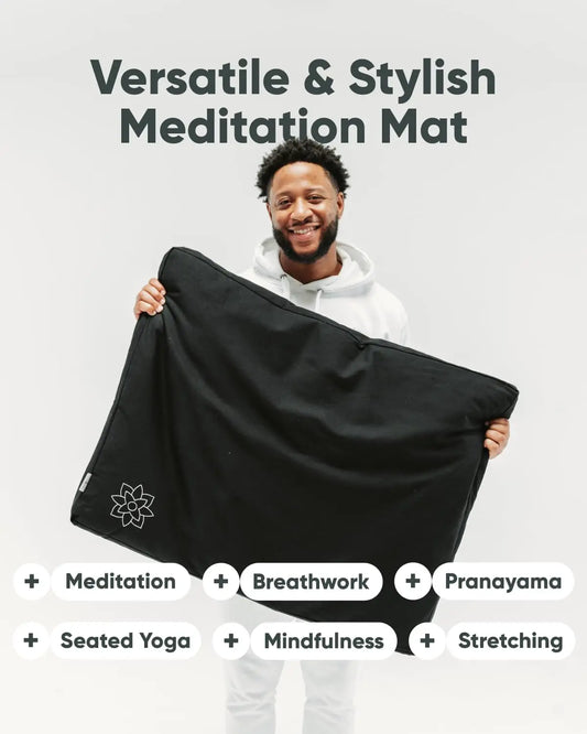 YTYIN Zabuton Meditation Mat Cotton Filled Cushion for Posture