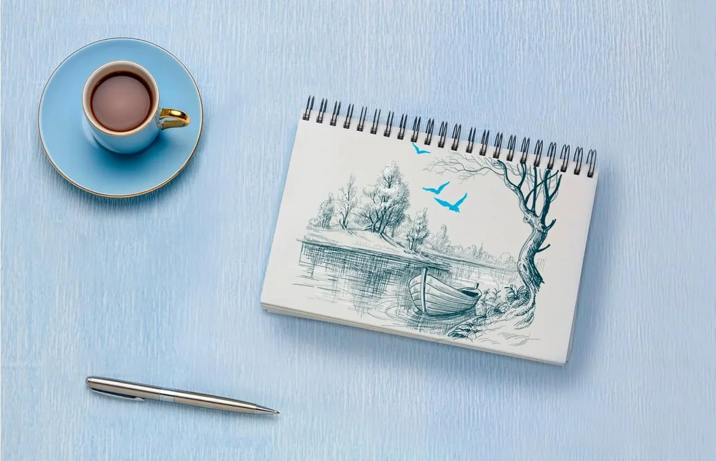 Sketchbook Hardcover 200GSM Paper For Mixed Media Art