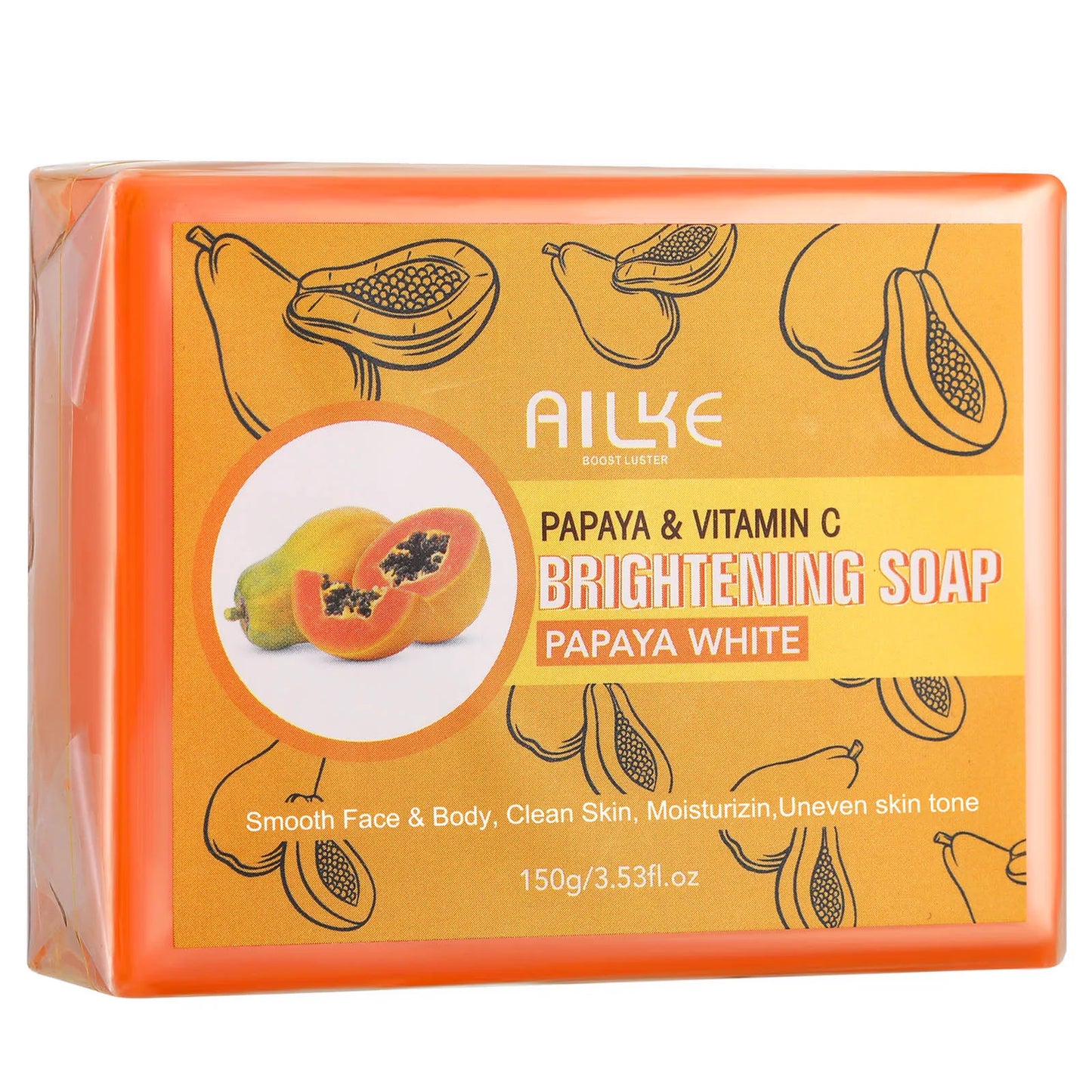 AILKE Natural Kojic Acid Soap for Hyperpigmentation and Brightening
