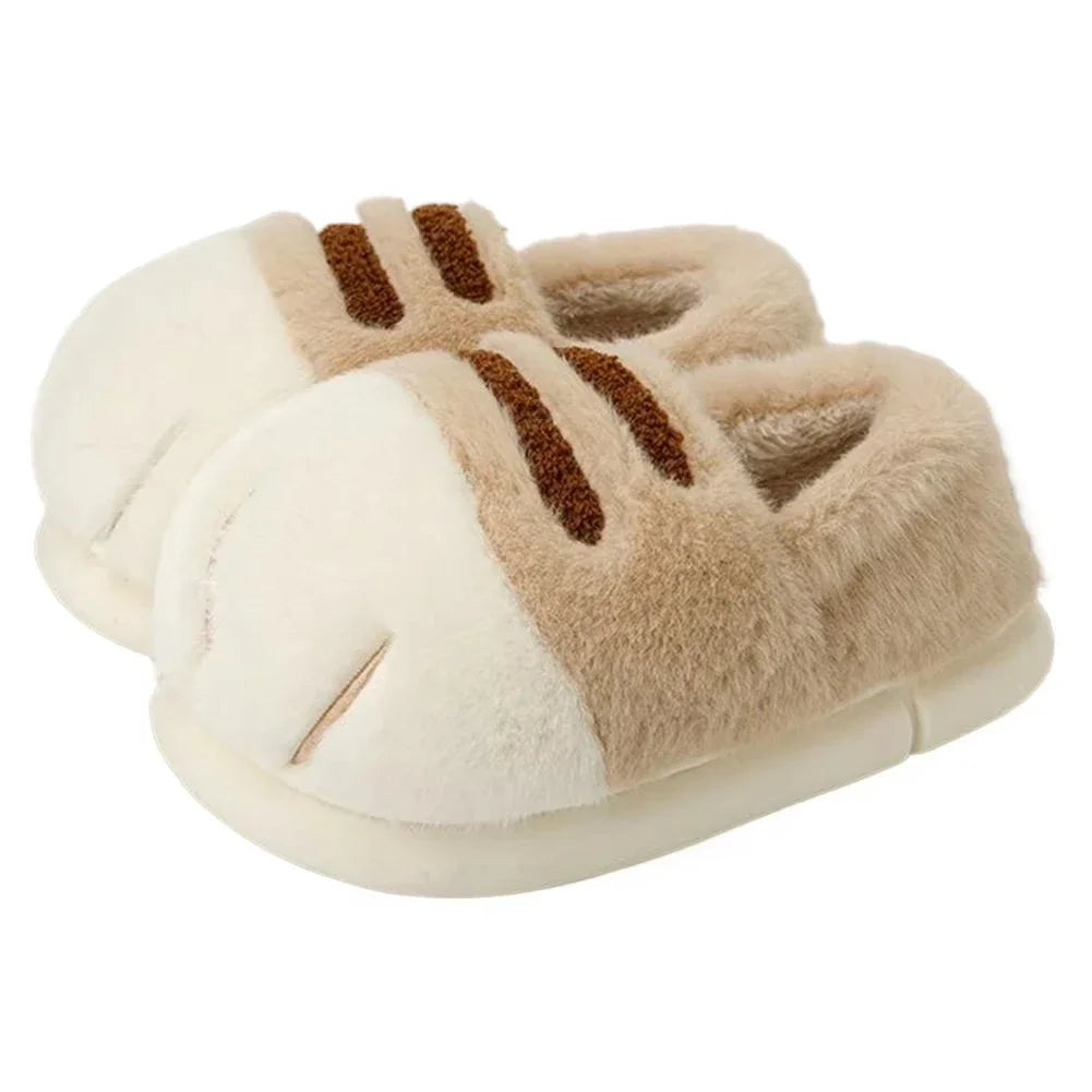 Feerldi Slippers Furry Indoor Outdoor Non Slip Everyday