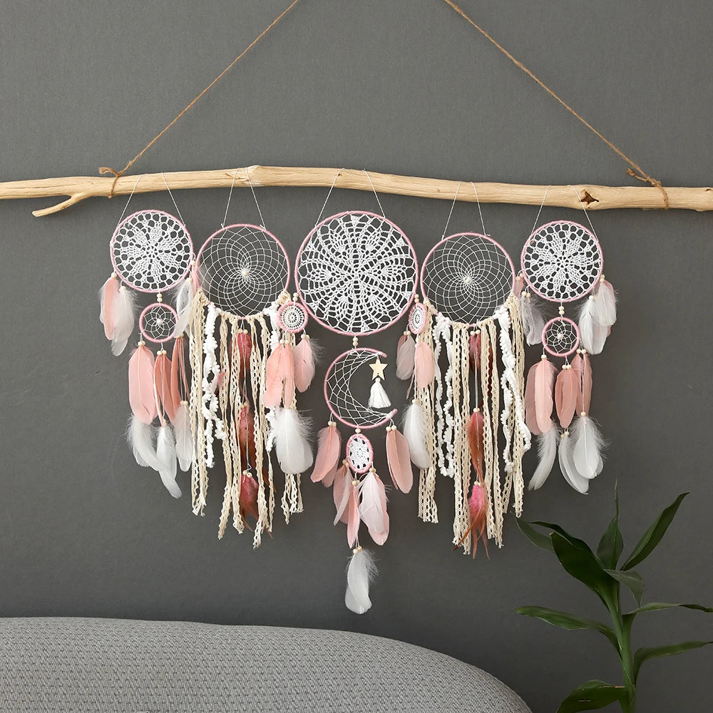 Dreamcatcher Set Bohemian Metal Wall Hanging Decor Collection