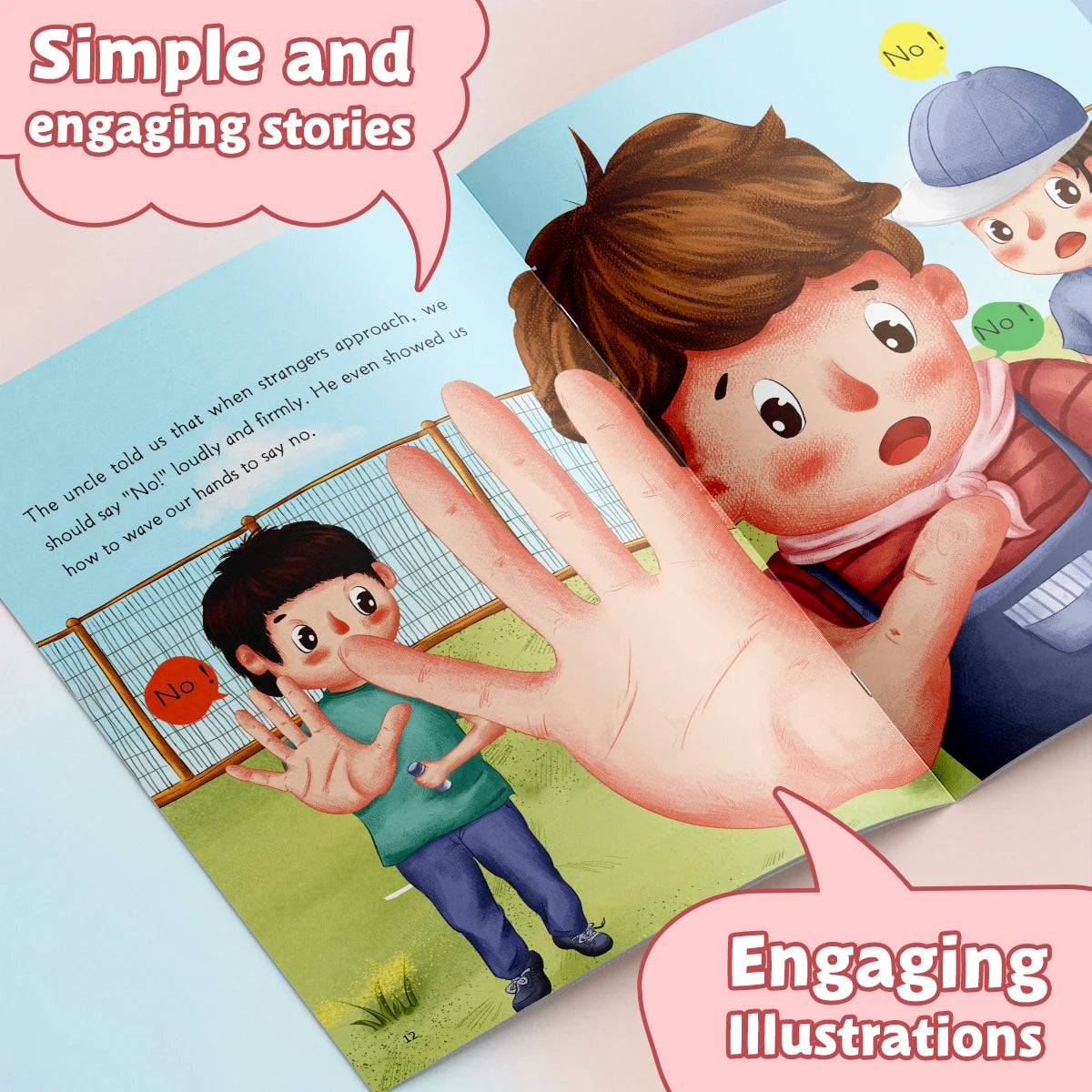 Zhidian Body Safety Books for Kids Boundaries and Safety