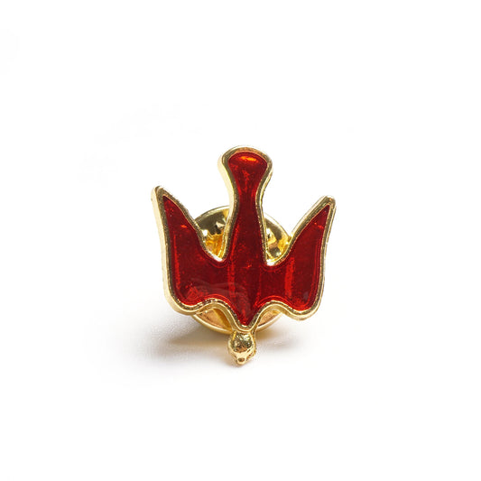 BESTPARTYFAVORS Gold Plated Holy Spirit Dove Lapel Pin