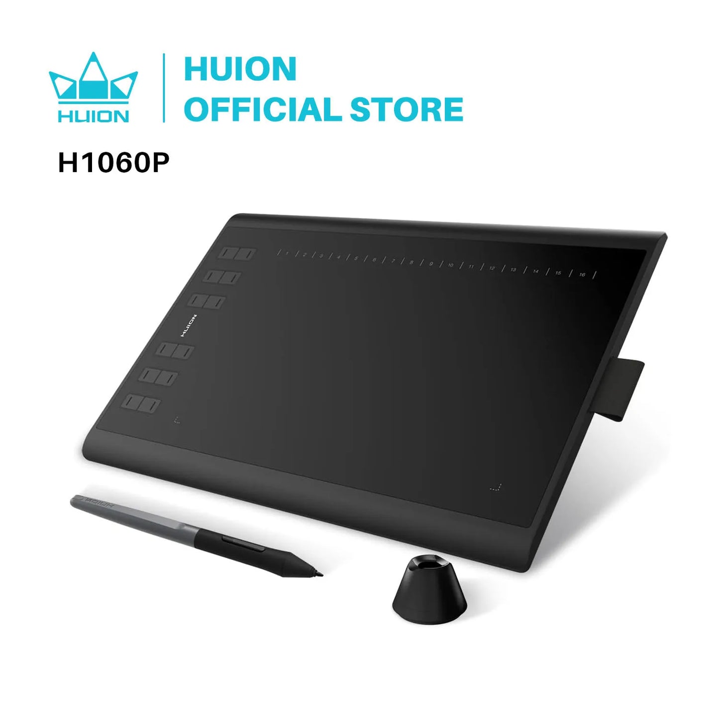 HUION Graphics Tablet With 8192 Pressure Sensitivity Stylus
