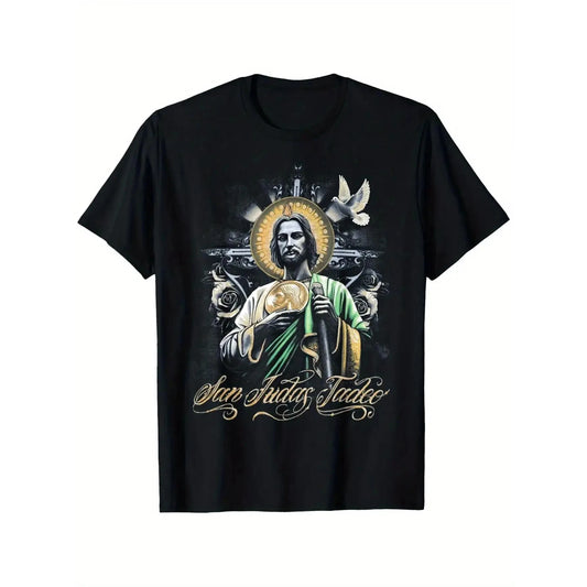 Men's T-Shirt San Judas Tadeo Graphic Print Edition