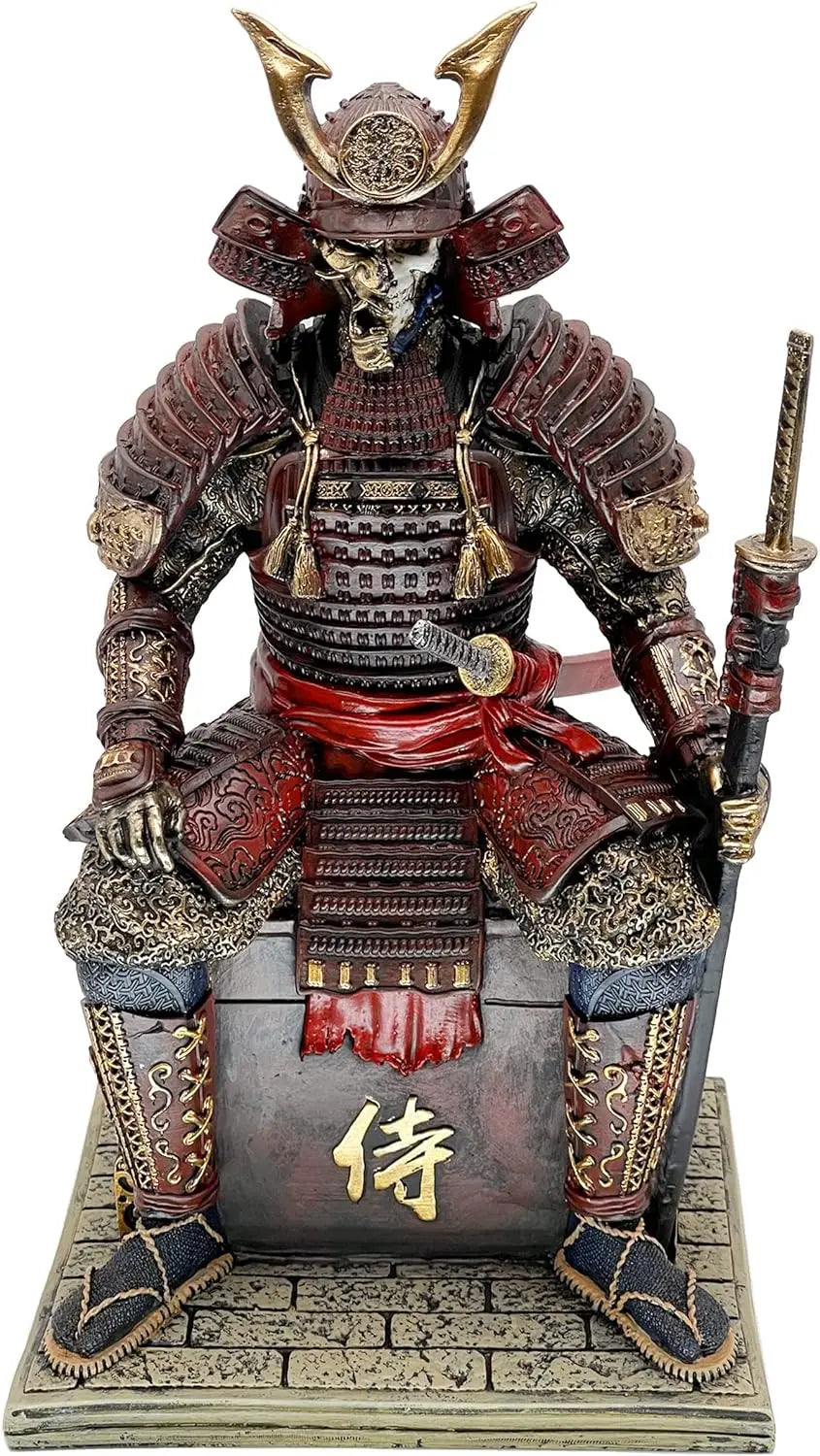 Statue Resin Medieval Samurai Undead Warrior Figurine