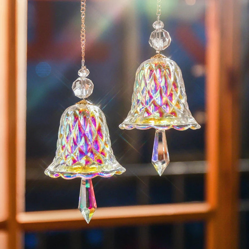 Wind Chime Crystal Glass Sun Catcher Pendant Ornament