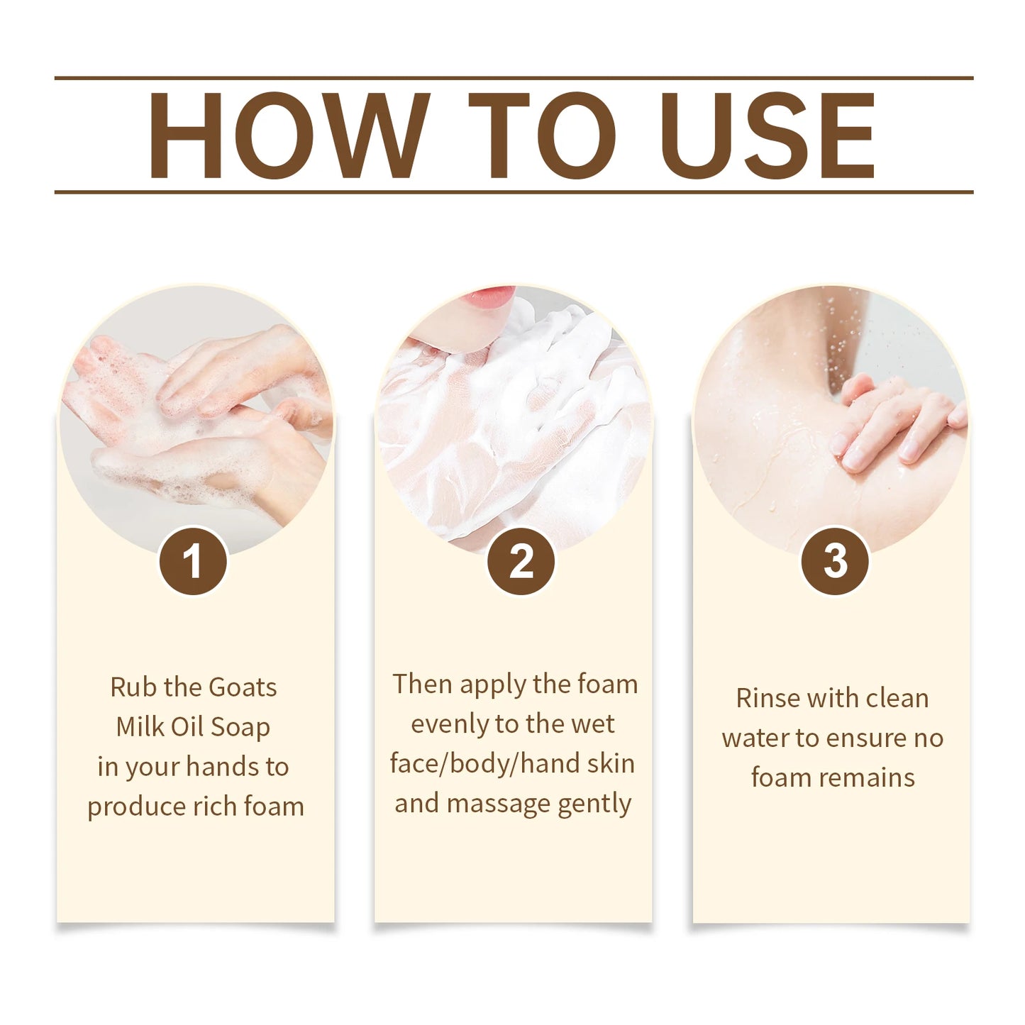 OceAura Goats Milk Soap For Oily Skin Moisturizing