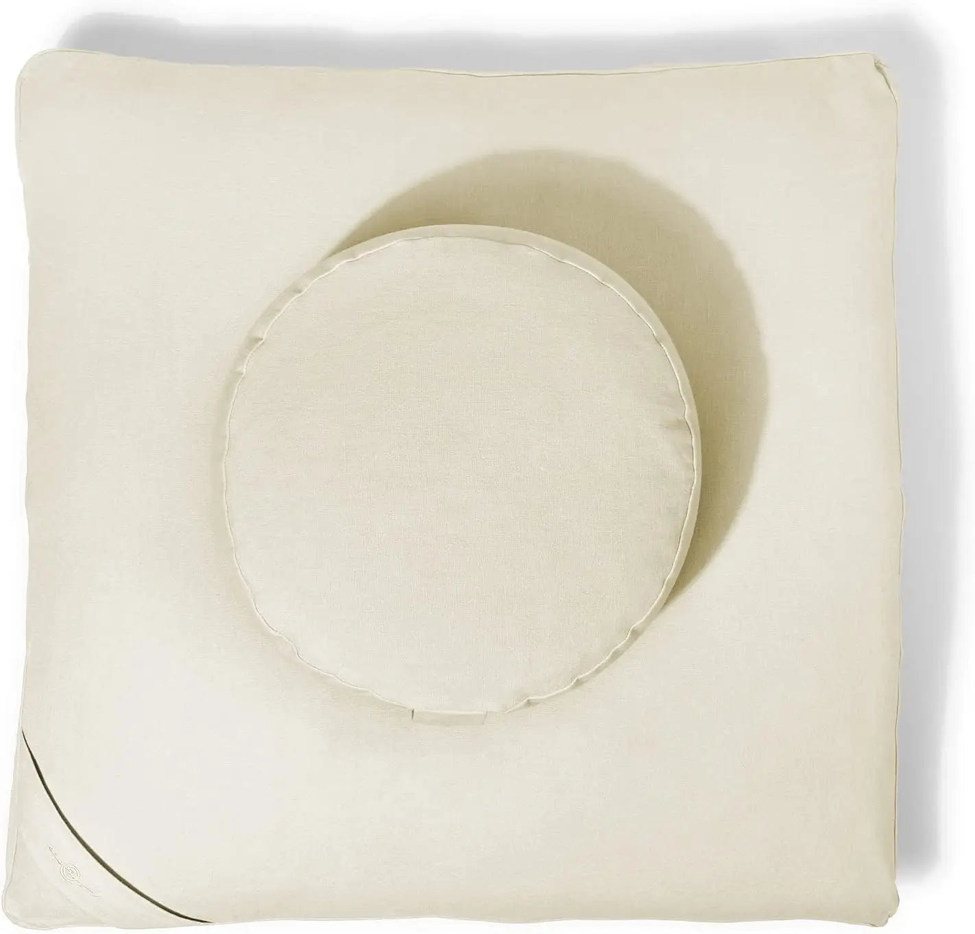 YTYIN Meditation Cushion Zafu Organic Buckwheat Filled