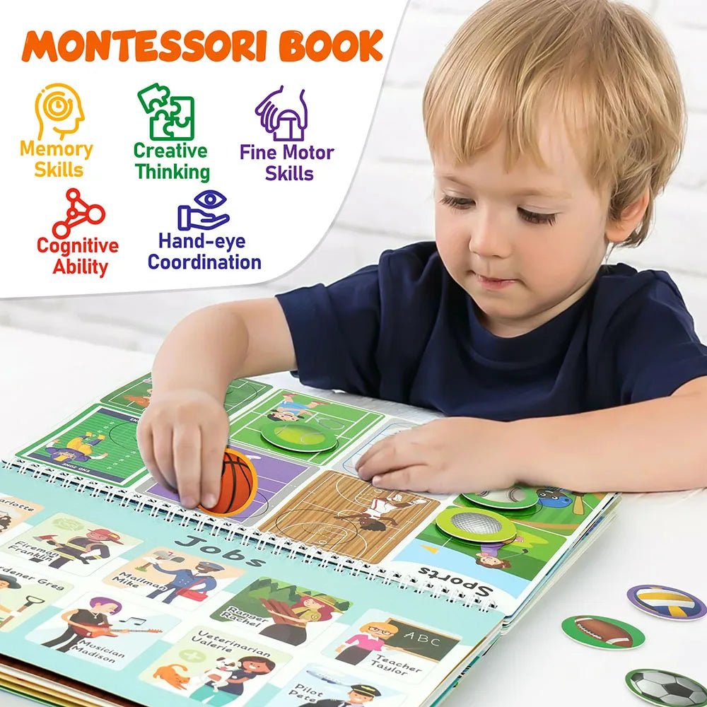Busy Book Autism Sensory Activities for Toddlers and Preschoolers